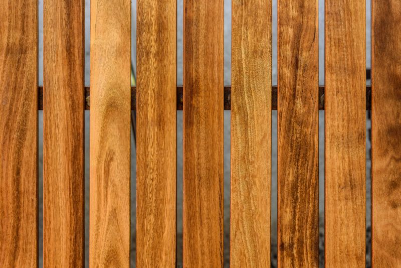 Staining Fence in Summer